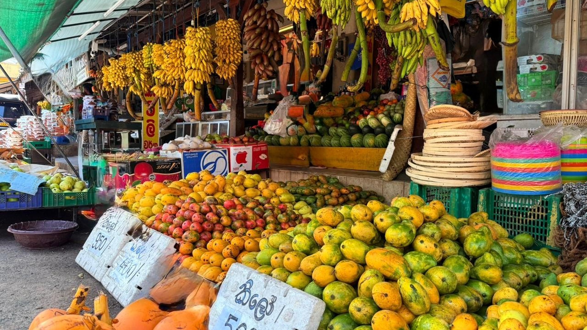 Temple and market experience in Sri Lanka